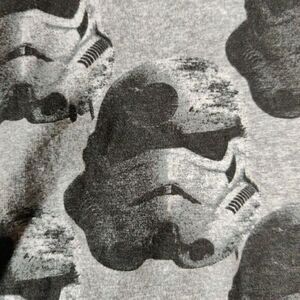 Star Wars Shirt Mens Large Storm Trooper  Long‎ Sleeve All Over Print Deathstar